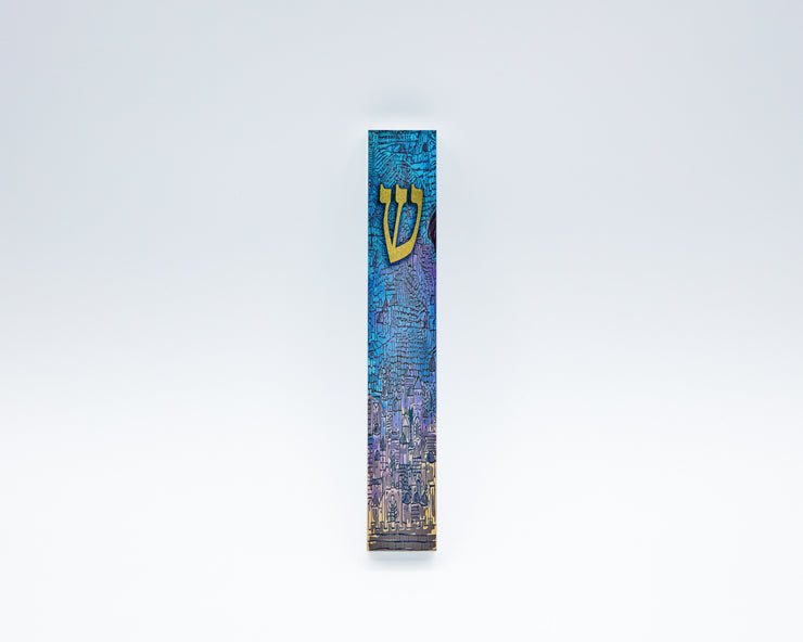 Plexiglass Mezuzah Art 3 Pack.