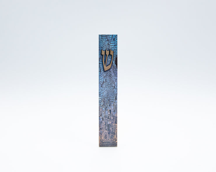 Plexiglass Mezuzah Art 3 Pack.