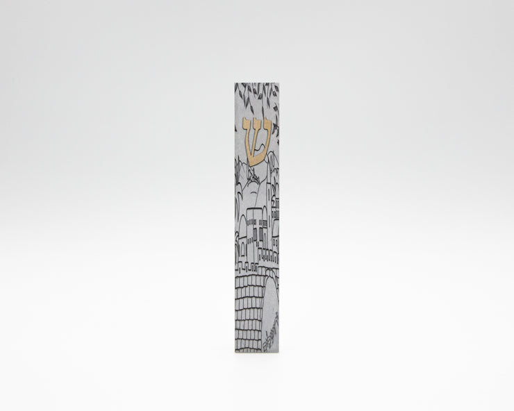 Plexiglass Mezuzah Art 3 Pack.