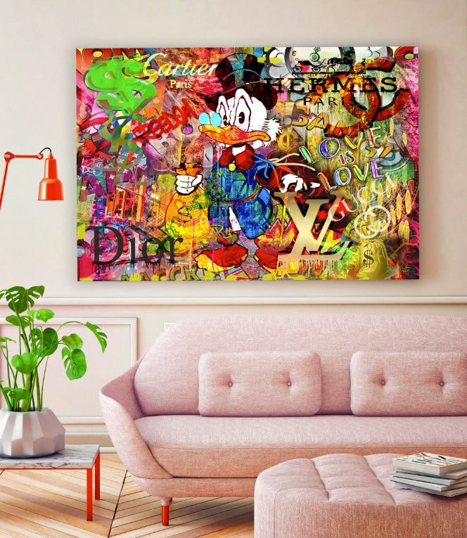 Scrooge McDuck and his Brands