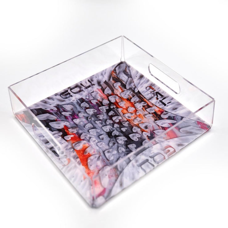 Plexiglass Matzah trays