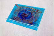 Plexiglass Shtender on wheels